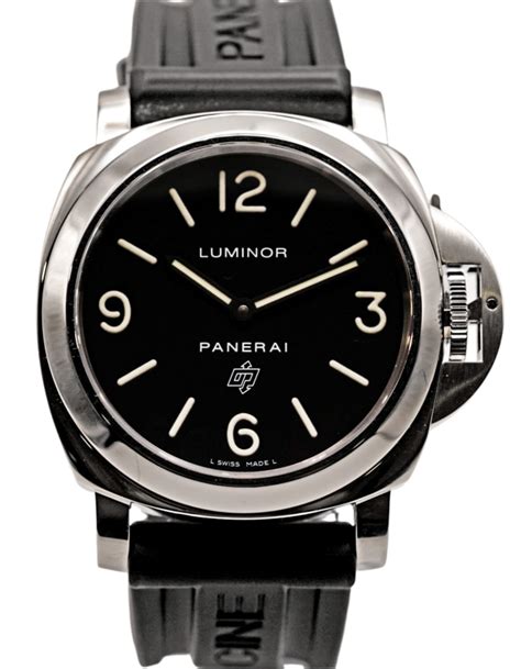 panerai luminor armband|rubber strap for panerai 44mm.